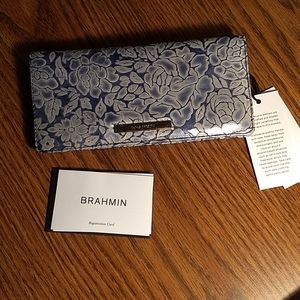 Brahmin NWT Ady Wallet Aquarius Stratford